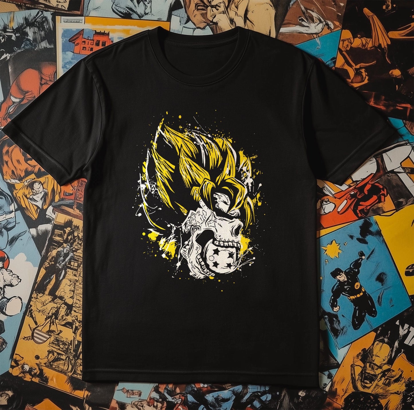 DBZ Goku Skull t-shirt