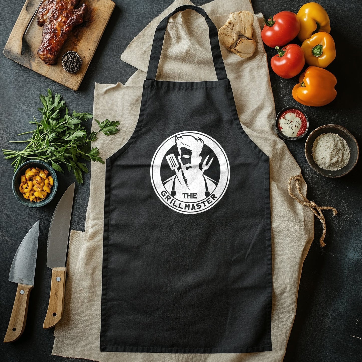 The Grillmaster t-shirt - Unleash Your Inner BBQ Hero! Funny Unisex Design, 100% Cotton, Perfect for Sizzling Summer Cookouts!🔥🍔