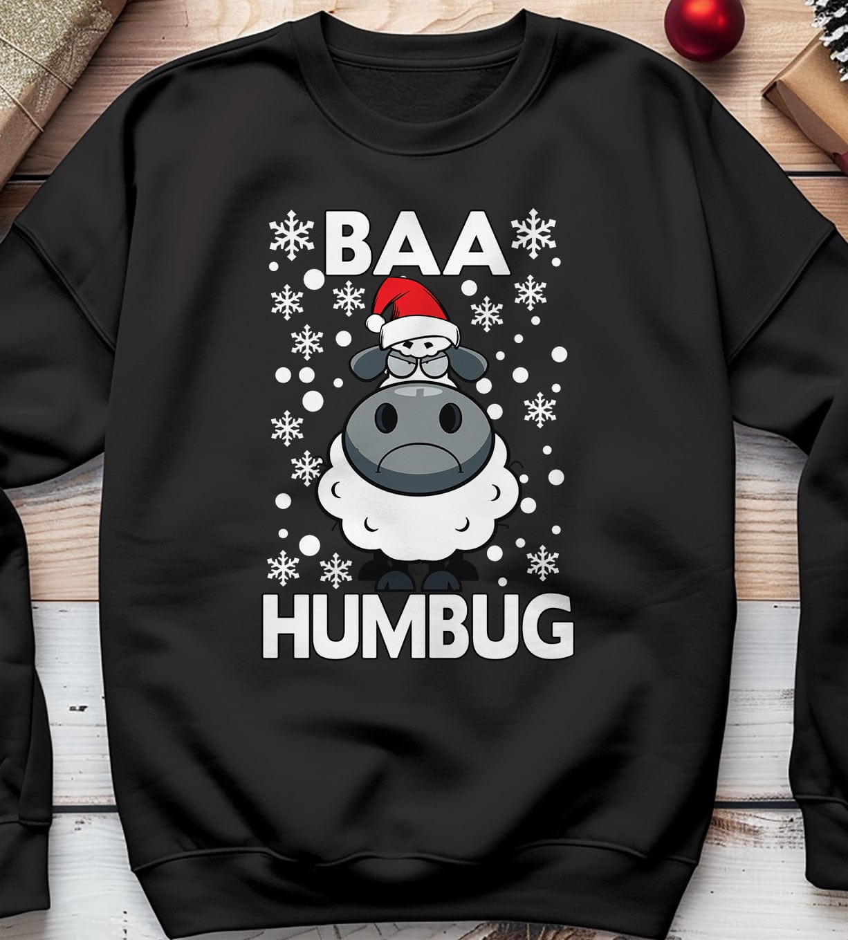 Baa Humbug Xmas Sweatshirt