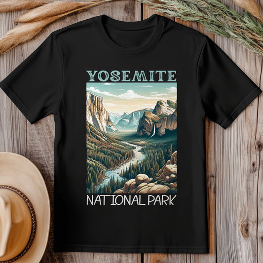 Yosemite Water Poster T-Shirt