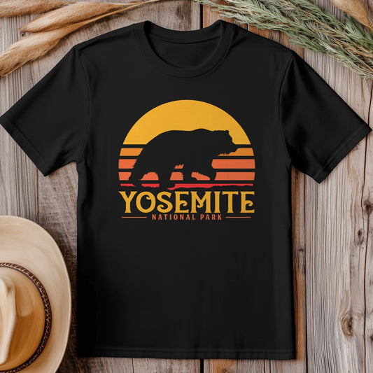 Yosemite Bear Sunset 8 T-Shirt
