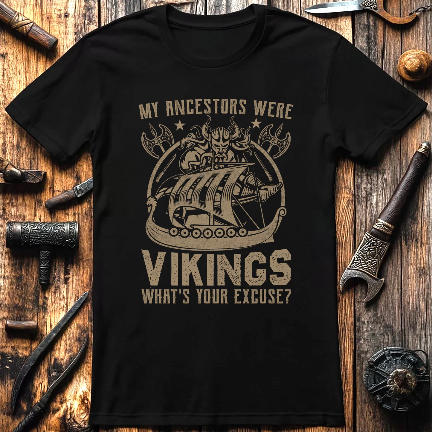My Ancestors Were Vikings T-Shirt