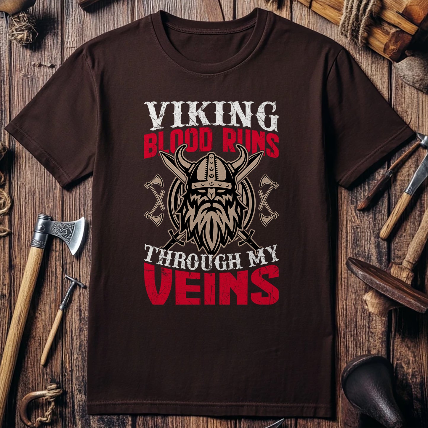 Viking Blood Runs Through My T-Shirt