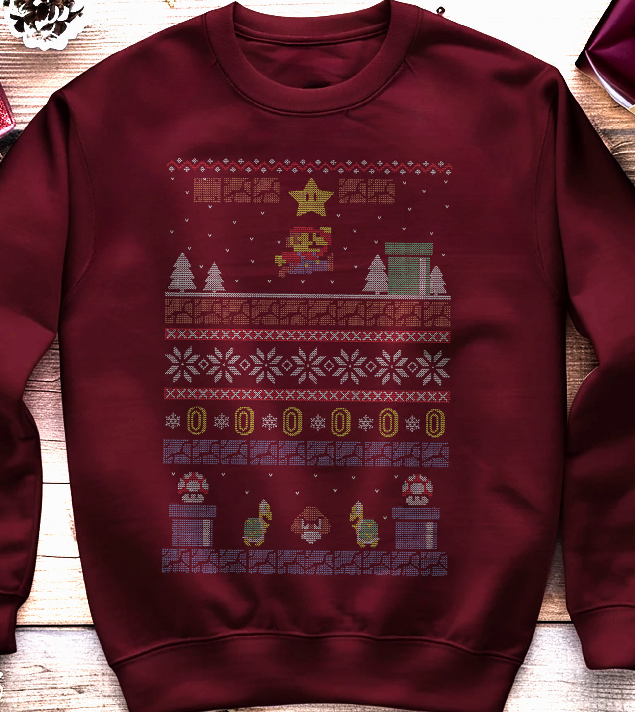 Mario Christmas Sweatshirt