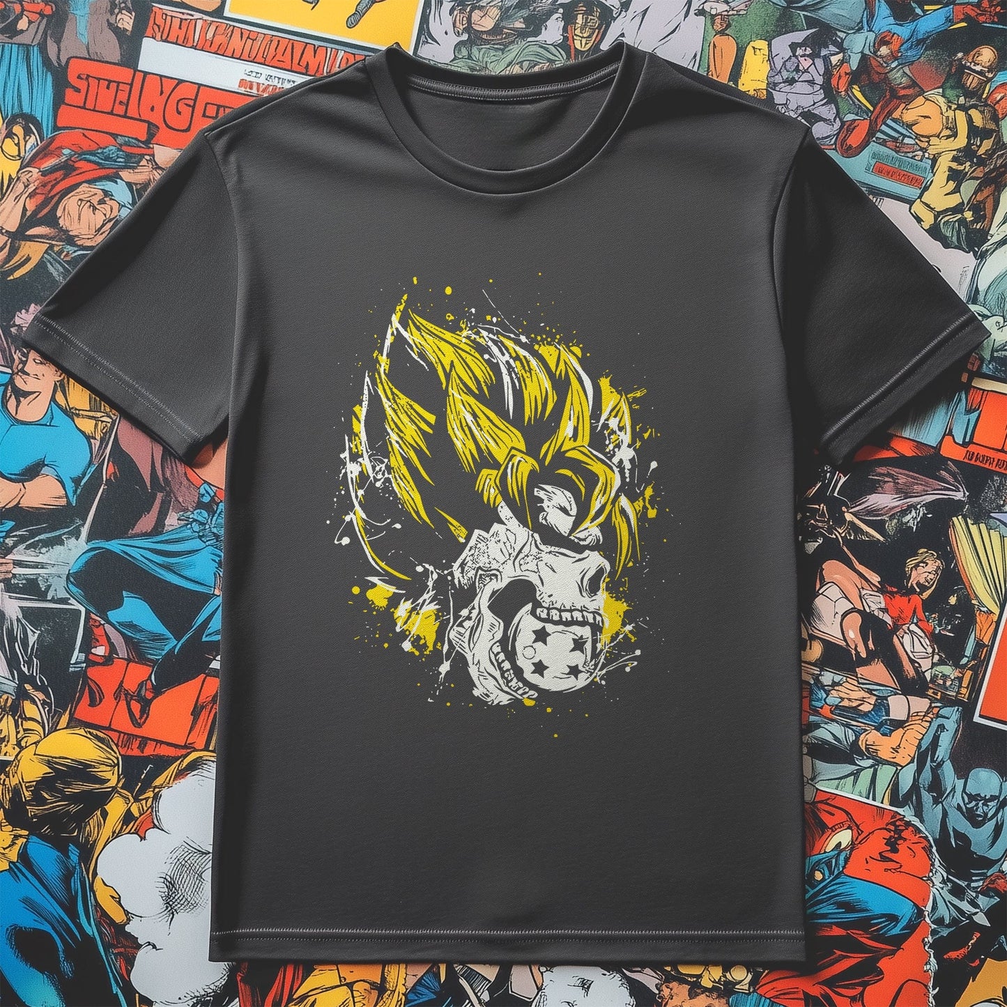 DBZ Goku Skull t-shirt