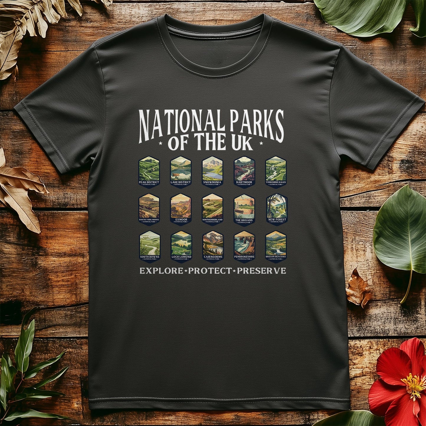 15 National Parks T-Shirt