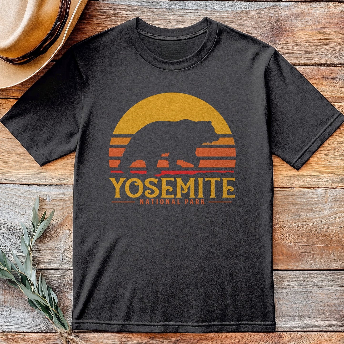Yosemite Bear Sunset 8 T-Shirt
