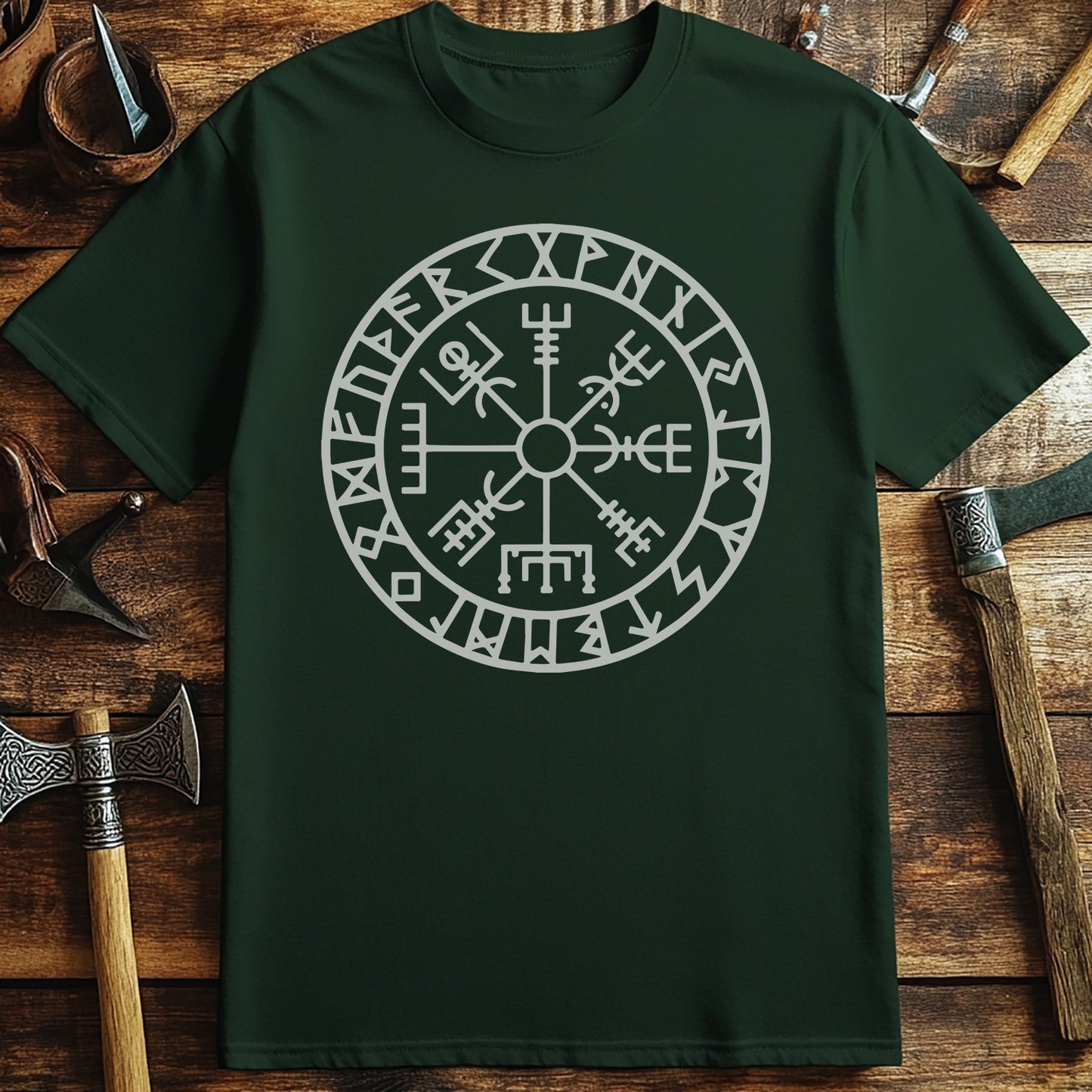 Vegvisir Compass Viking T-Shirt