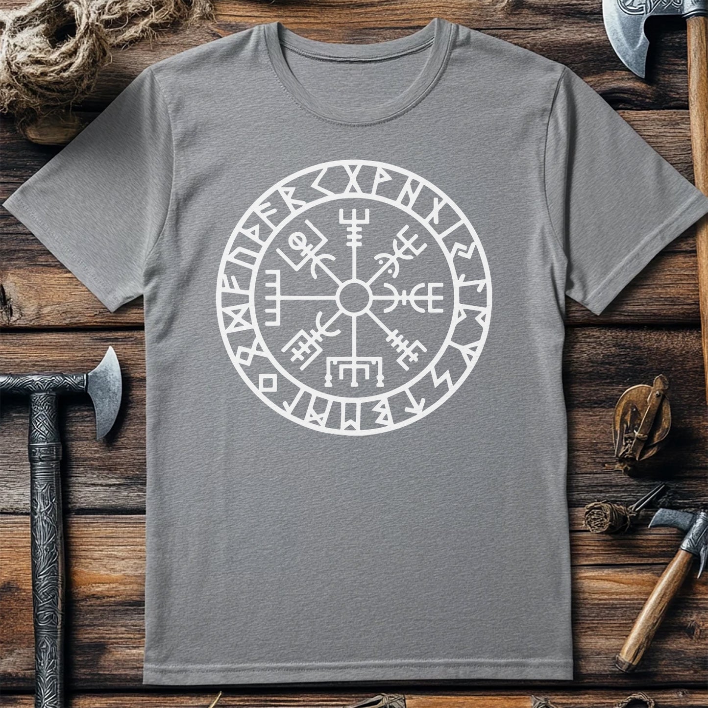 Vegvisir Compass Viking T-Shirt