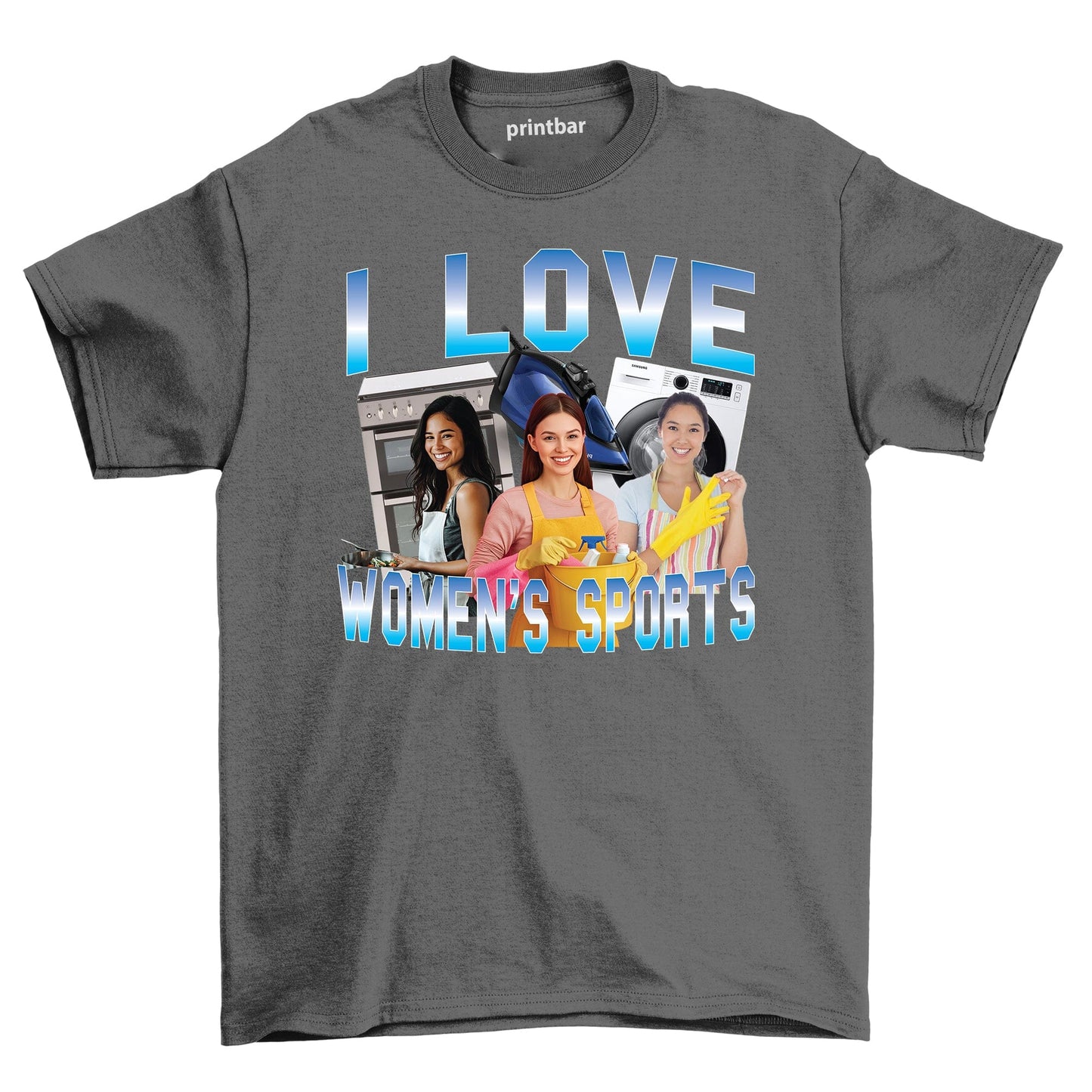 I Love Women's Sports Shirt