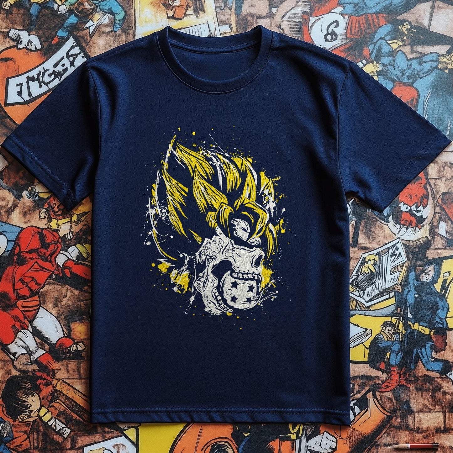 DBZ Goku Skull t-shirt