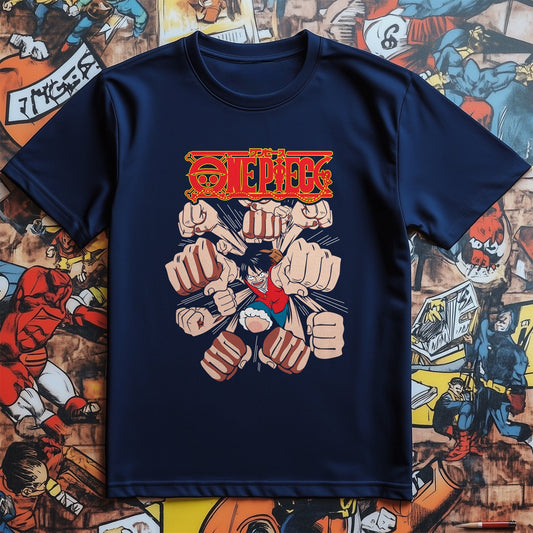 One-Piece-05 T-Shirt Fist Pumping