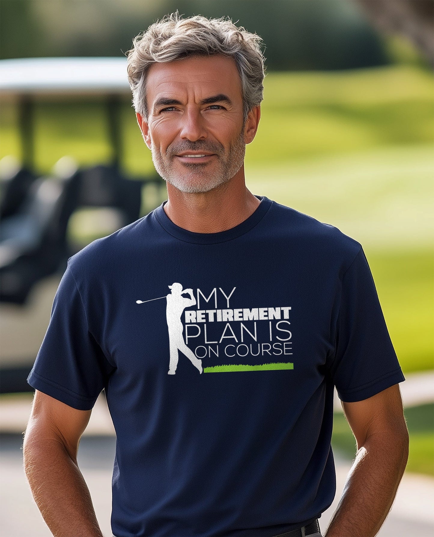 My Retirement Plan Is On Course 2 t-shirt