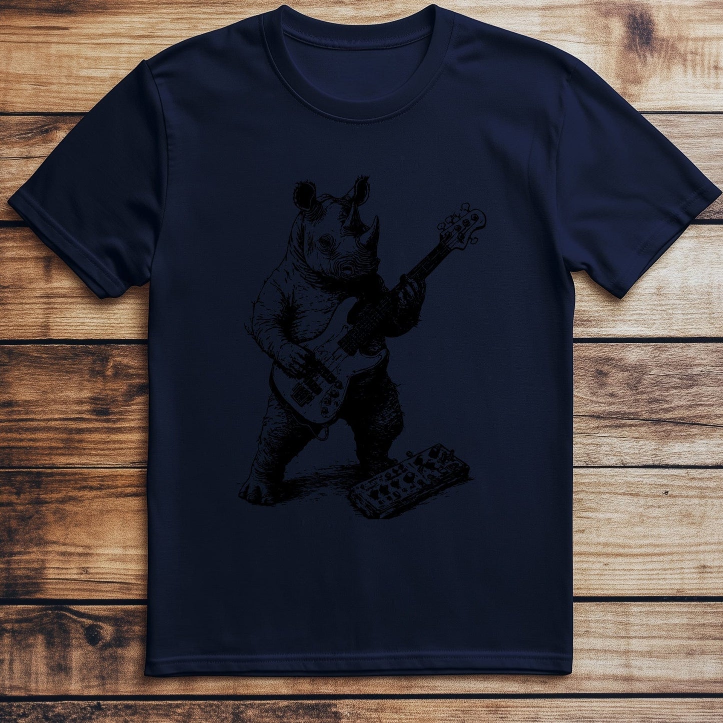 Rhino Guitar - T-Shirt