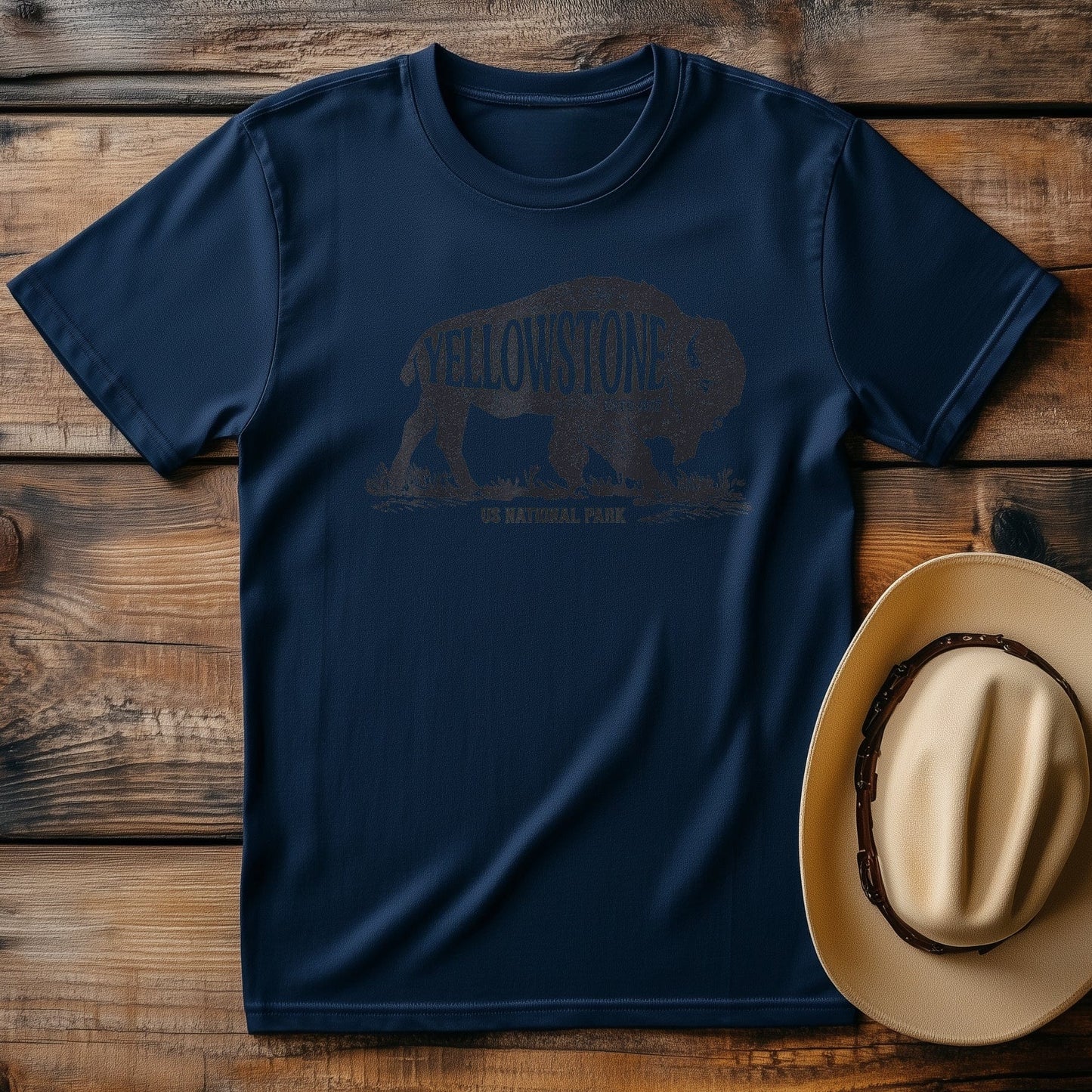 Yellowstone Park Buffalo 16 T-Shirt