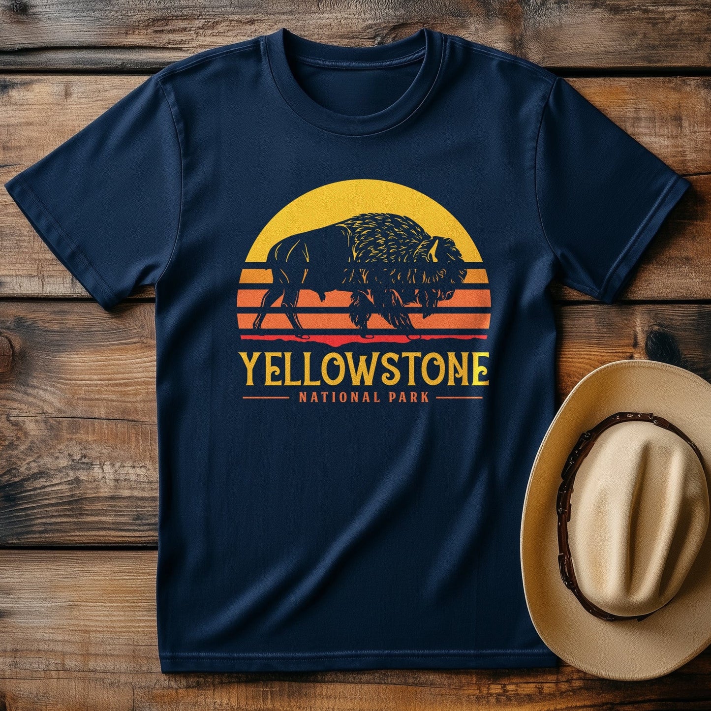 Yellowstone Park Retro T-Shirt