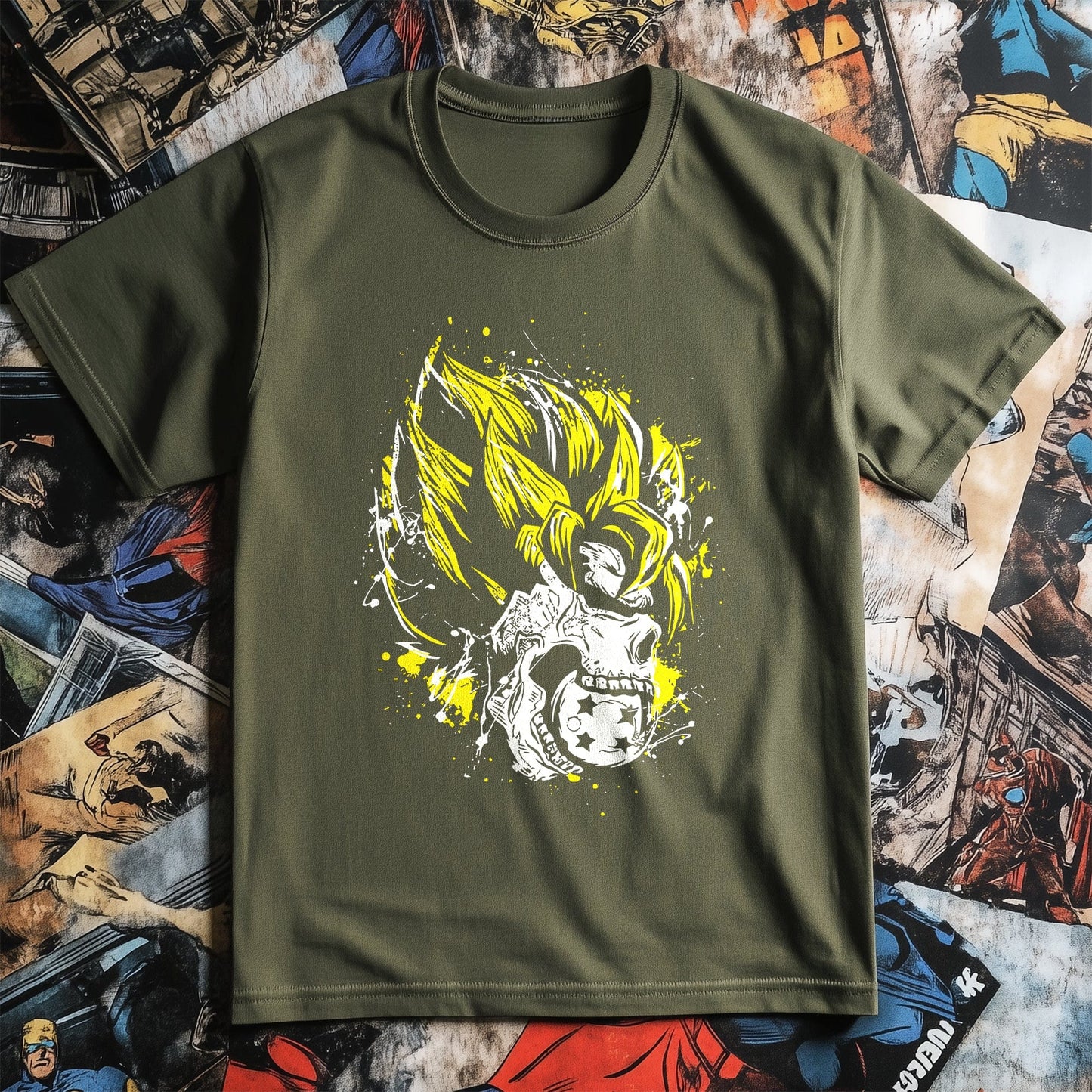 DBZ Goku Skull t-shirt