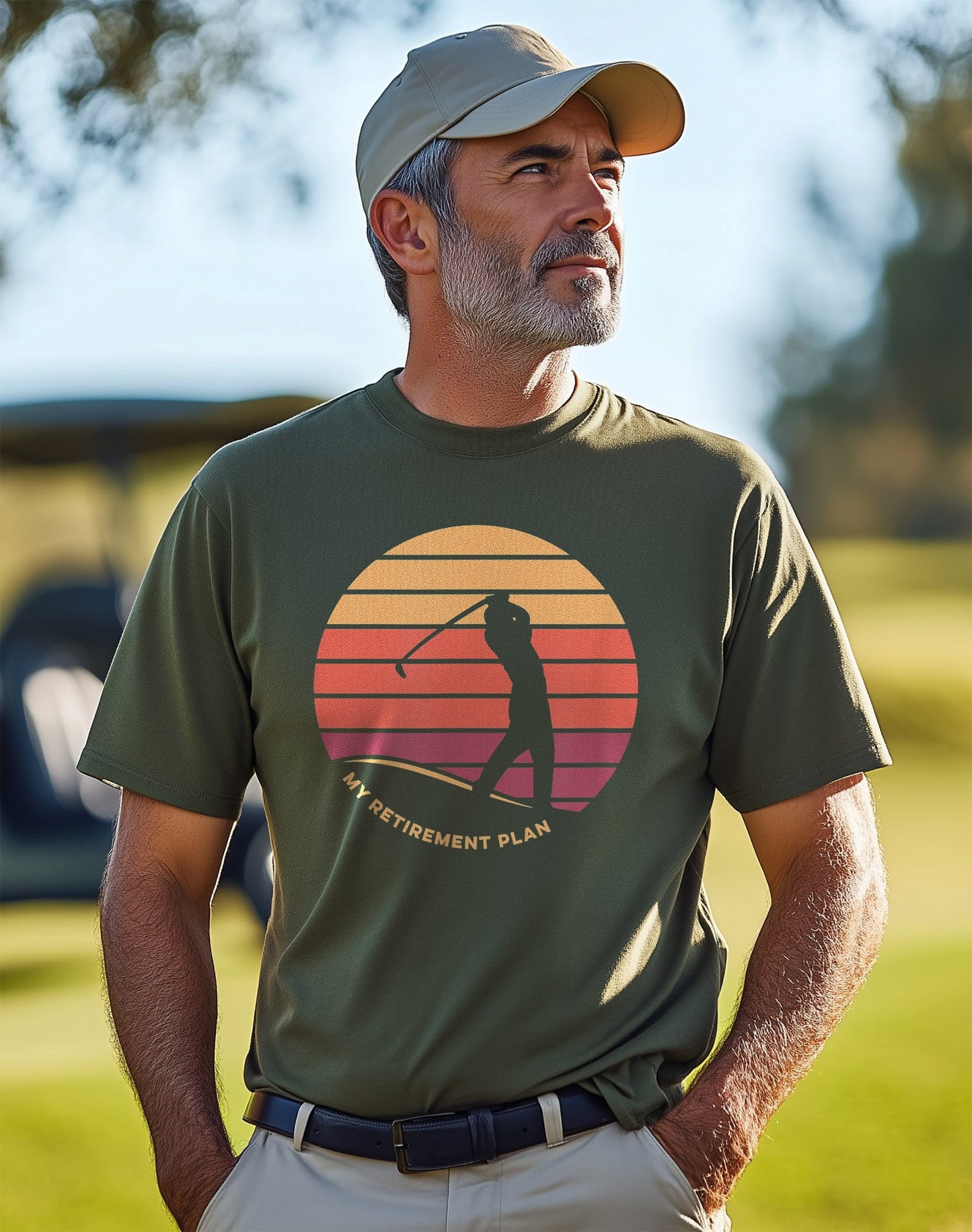 My Retirement Plan Is Golf Funny t-shirt