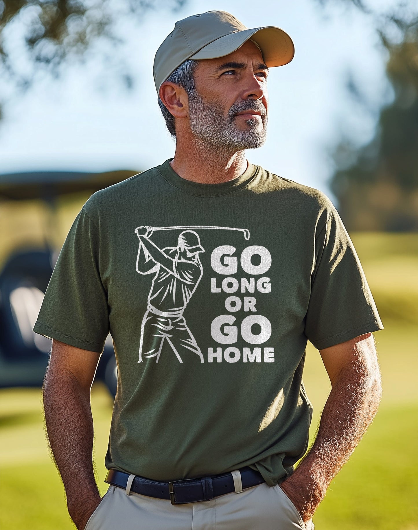 Golf-10 Tee Off With t-shirt