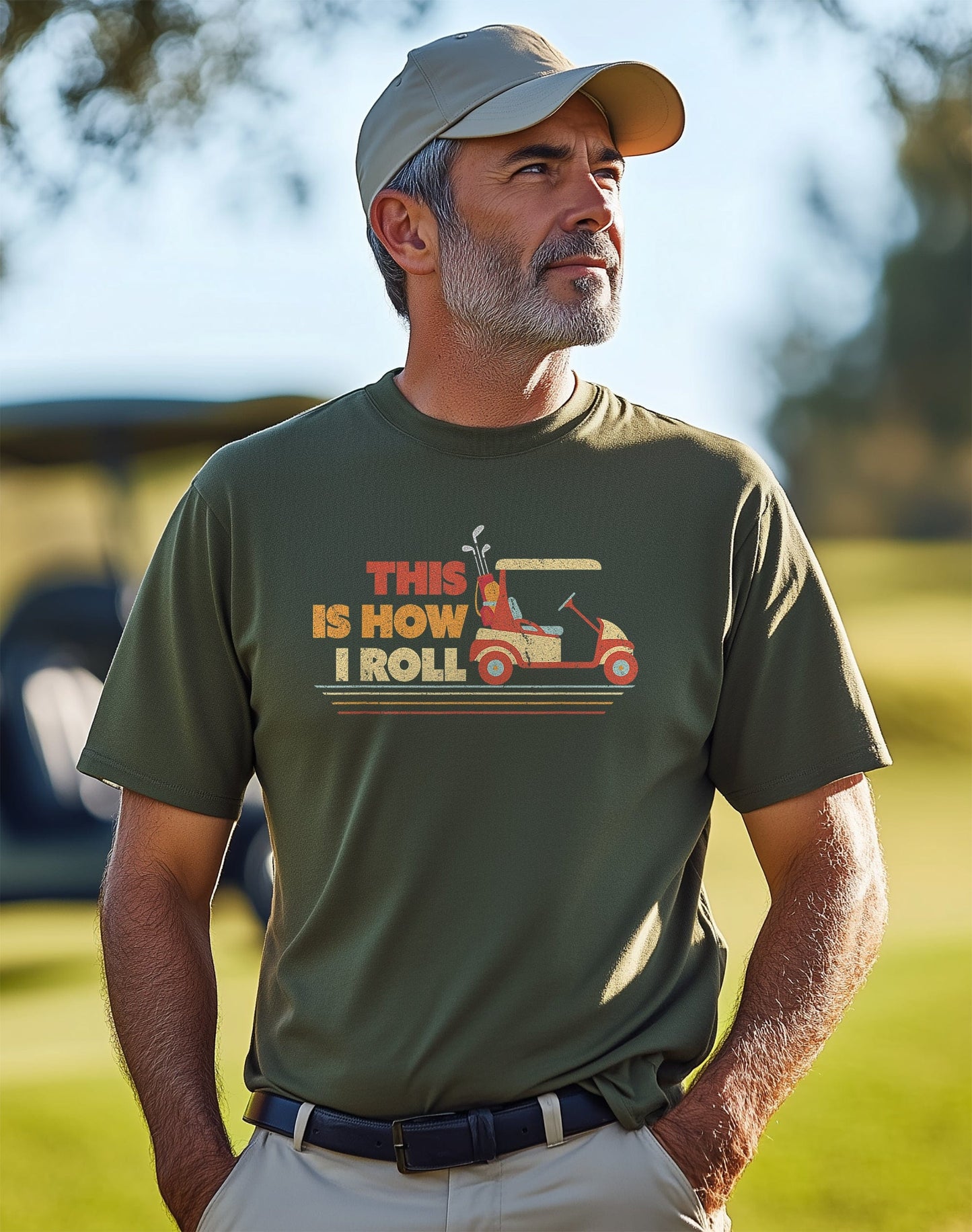 This Is How I Roll Vintage Golf t-shirt