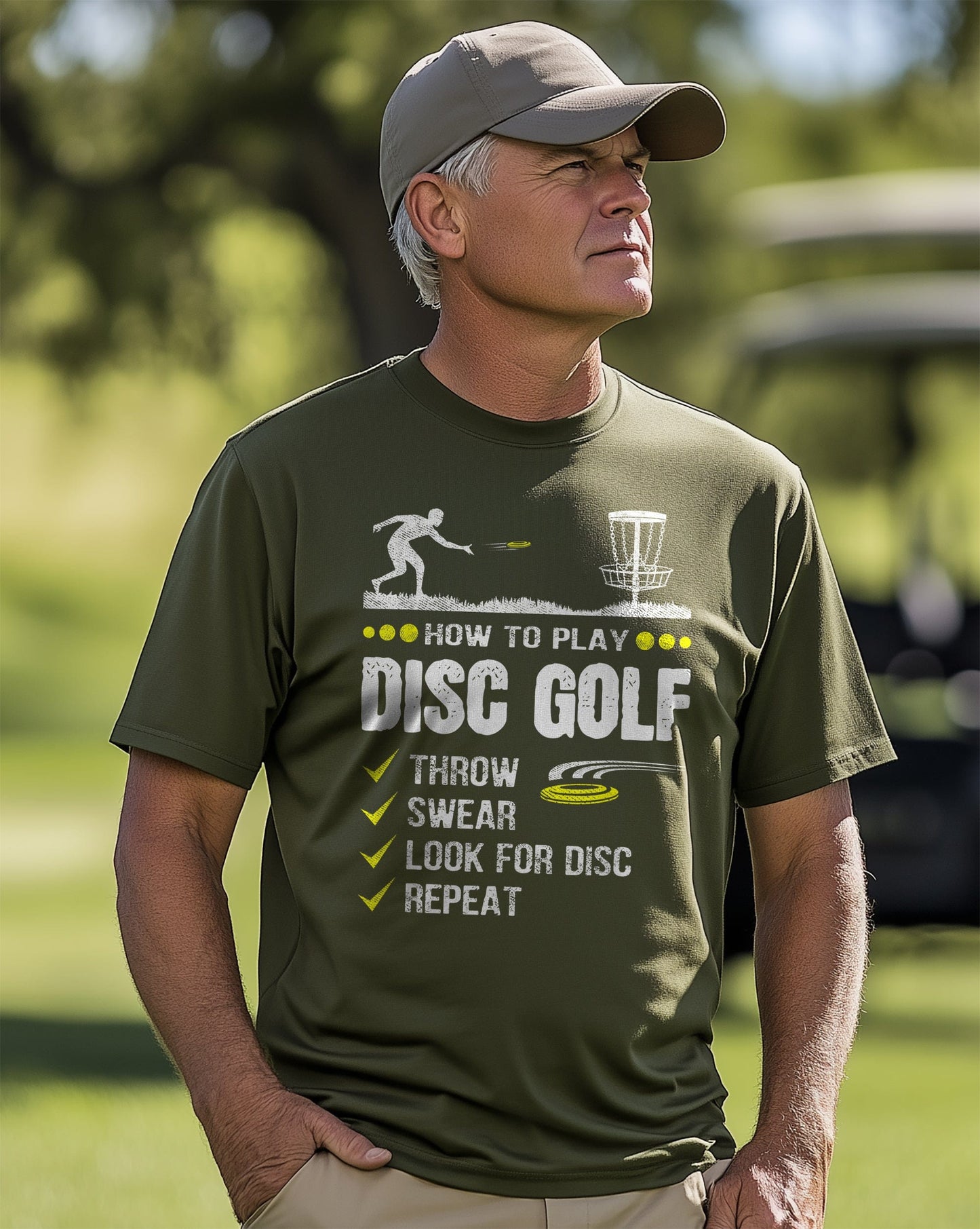 How to Play Disc Golf Frisbee Fun t-shirt