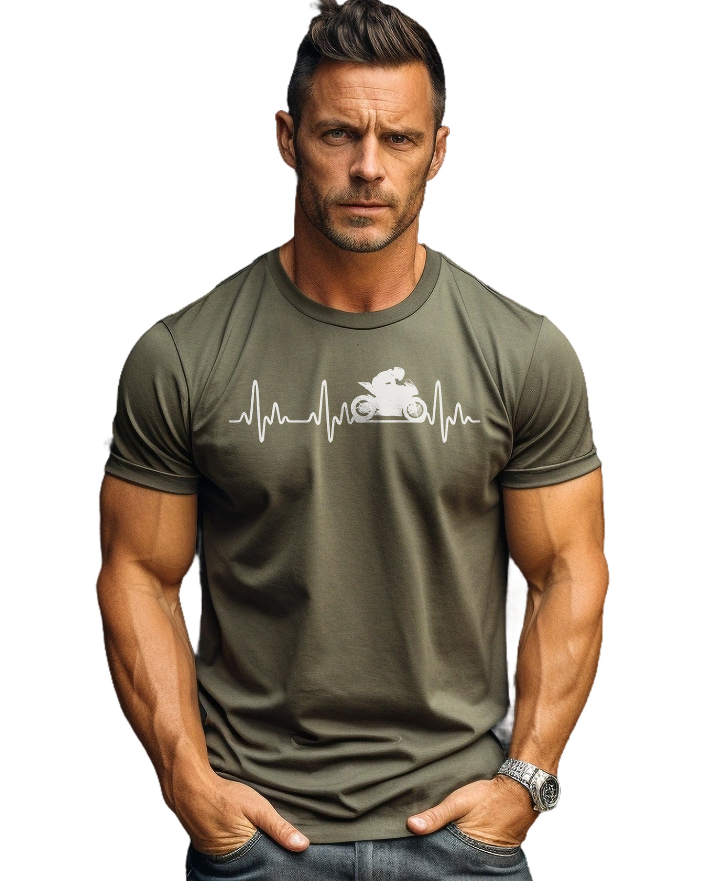 SportsBike Heartbeat T-Shirt