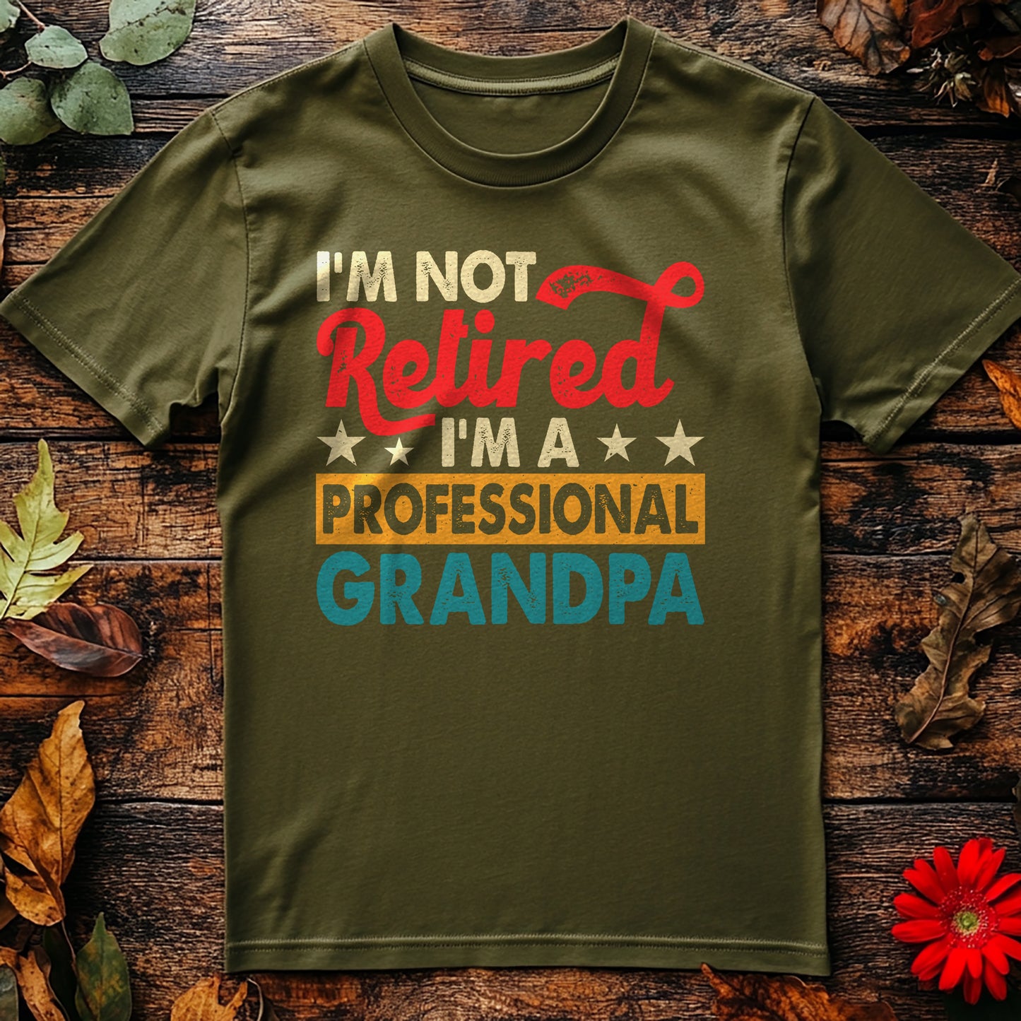 Professional Grandpa 45 t-shirt
