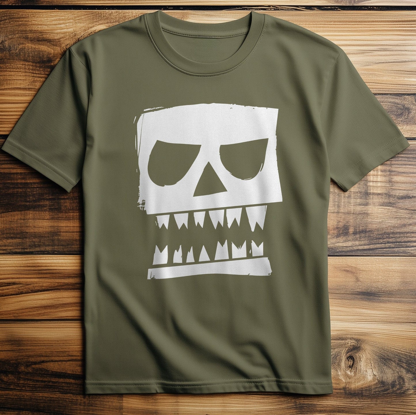 Angry Skull Head T-Shirt