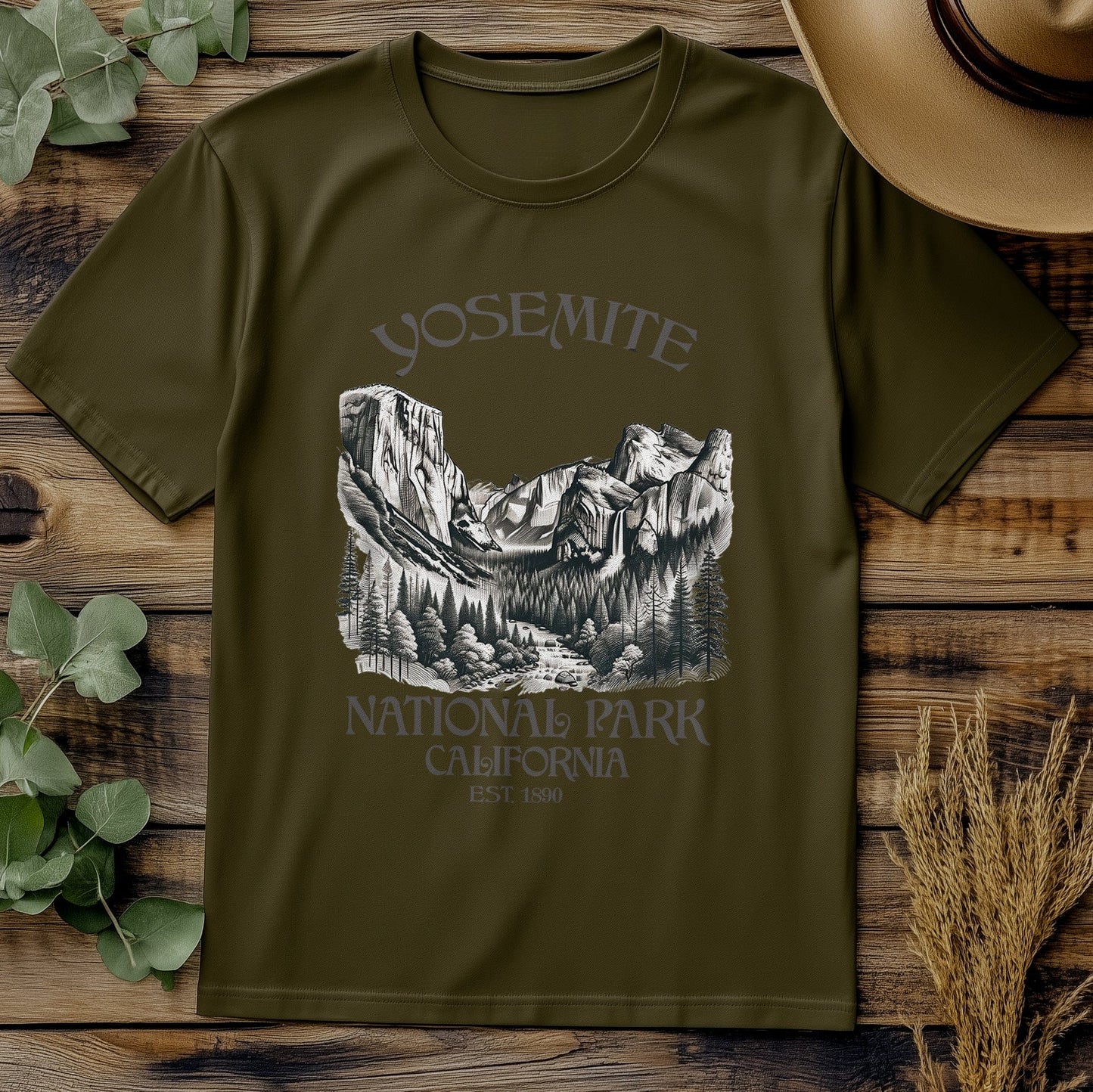 Yosemite Mountains 6 T-Shirt