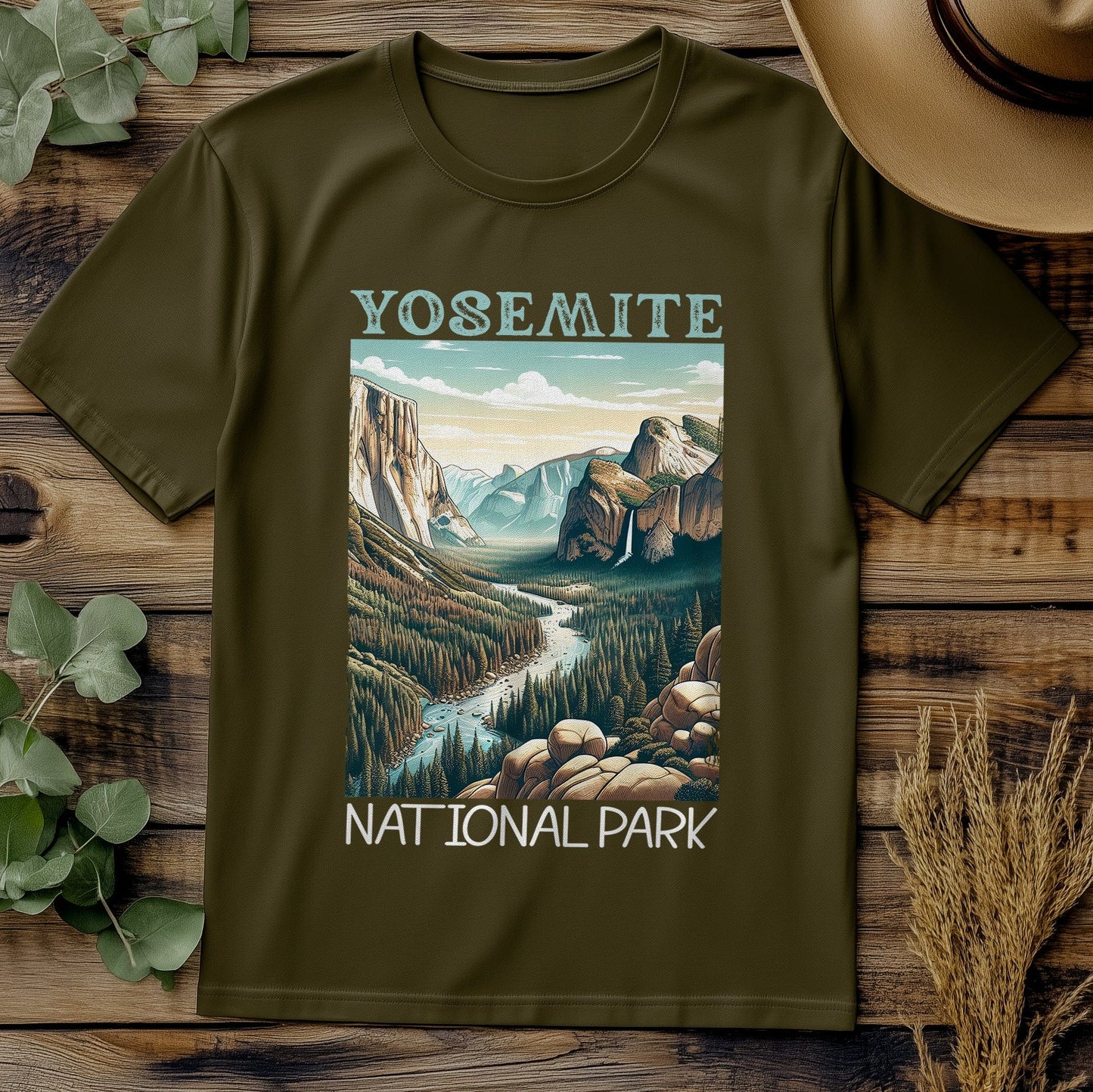 Yosemite Water Poster T-Shirt