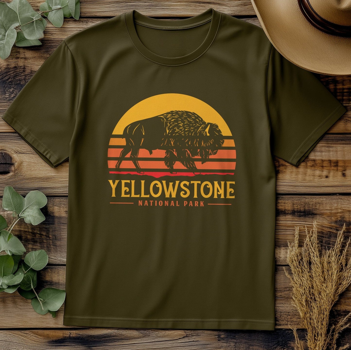 Yellowstone Park Retro T-Shirt