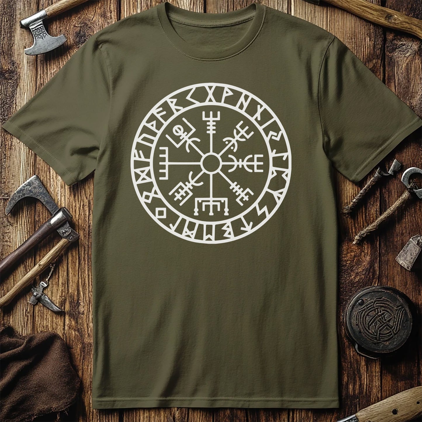 Vegvisir Compass Viking T-Shirt