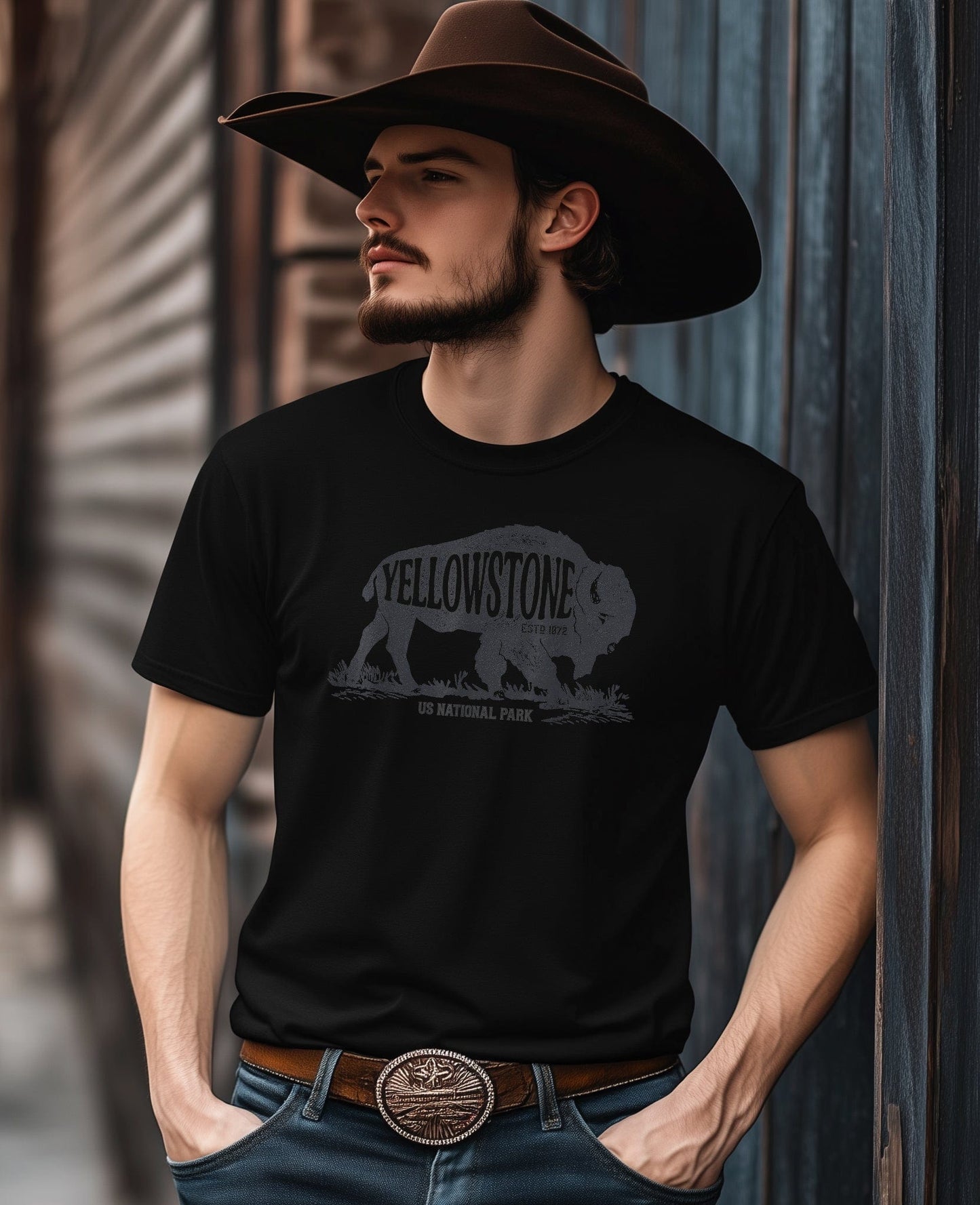 Yellowstone Park Buffalo 16 T-Shirt