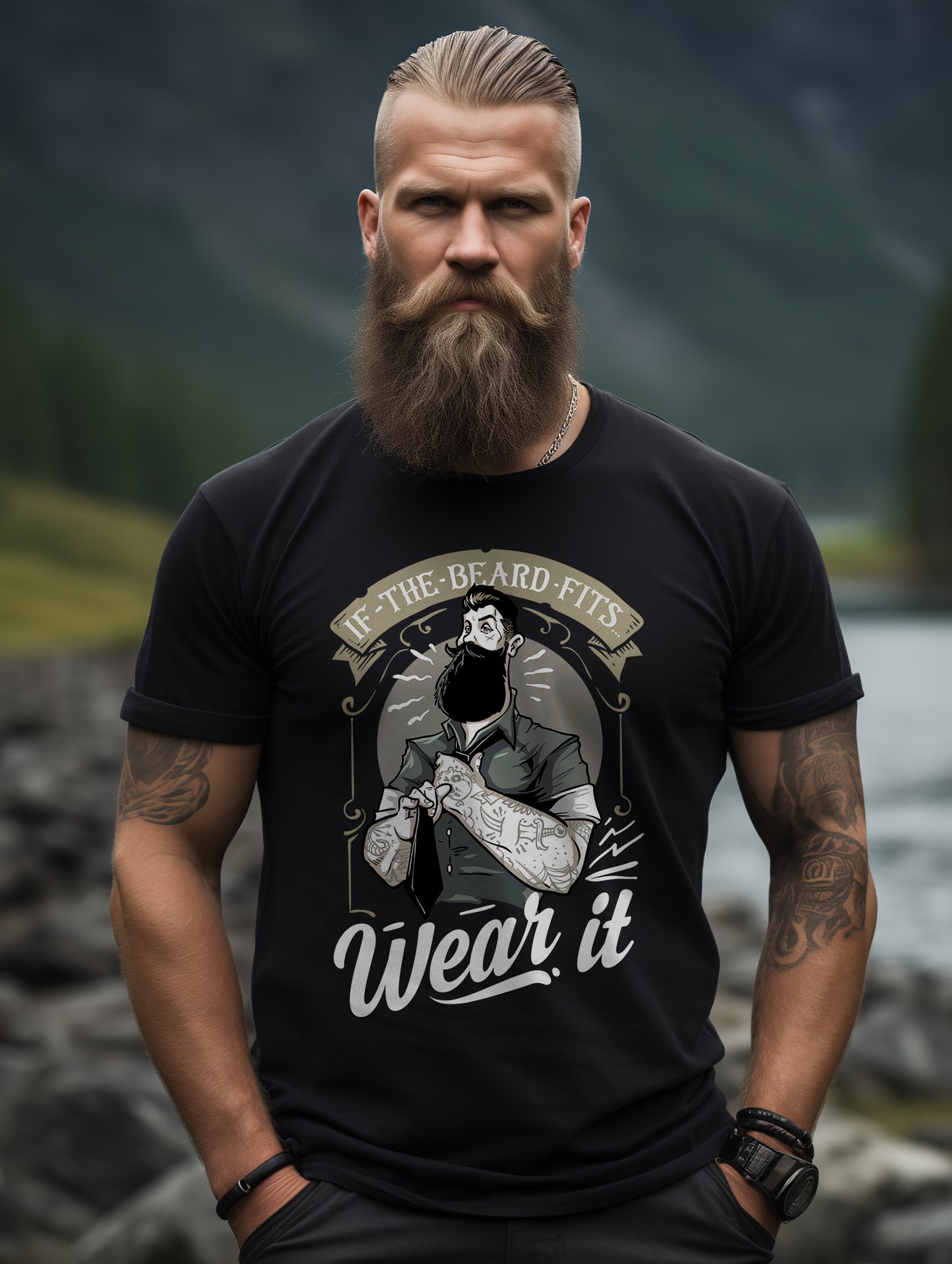 If the Beard Fits T-shirt