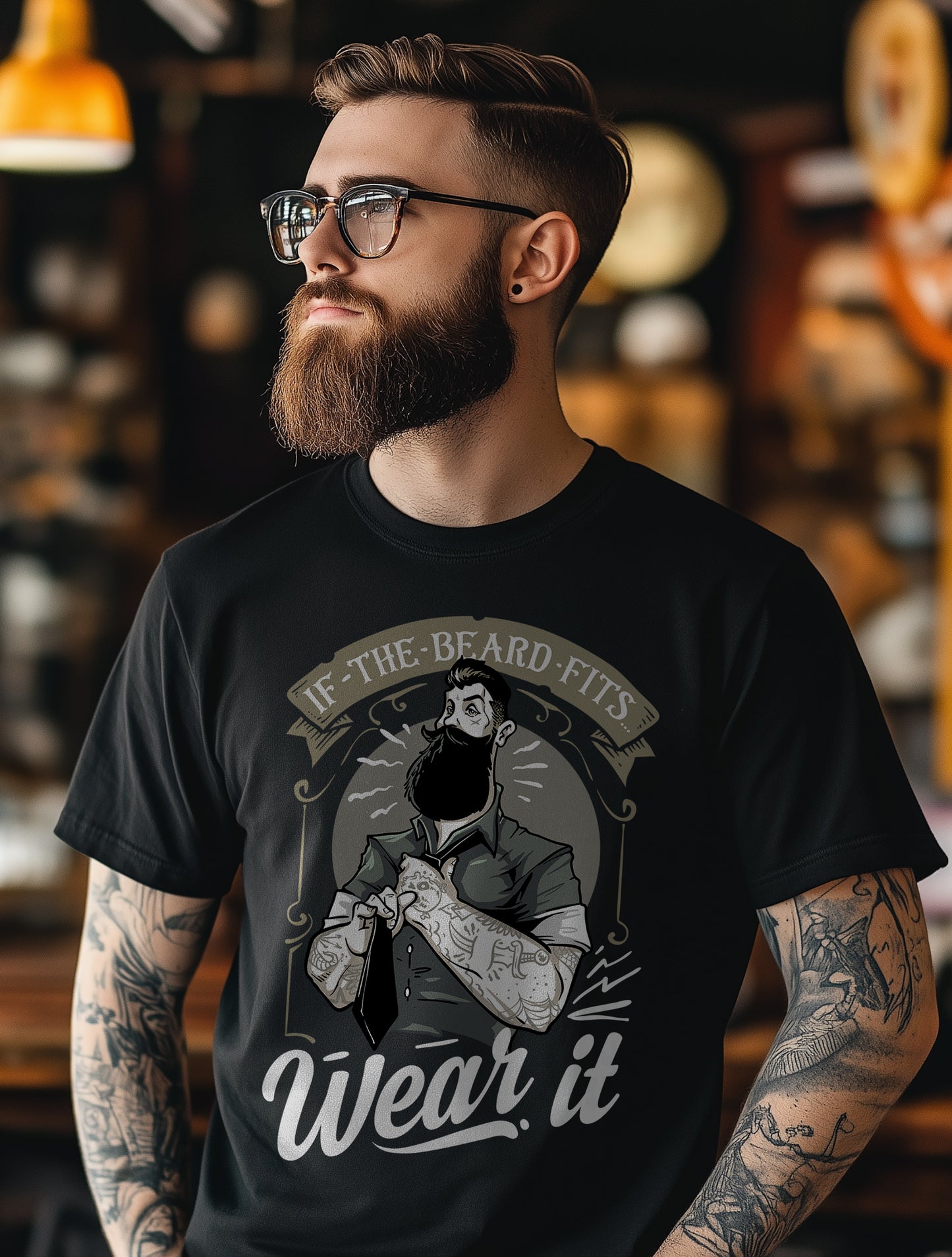 If the Beard Fits T-shirt
