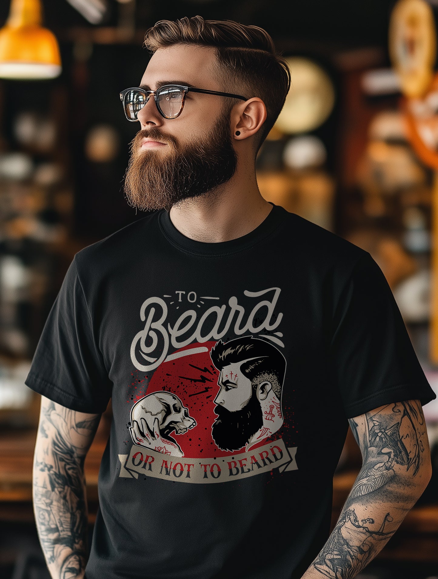 To Beard or Not to Beard T-shirt
