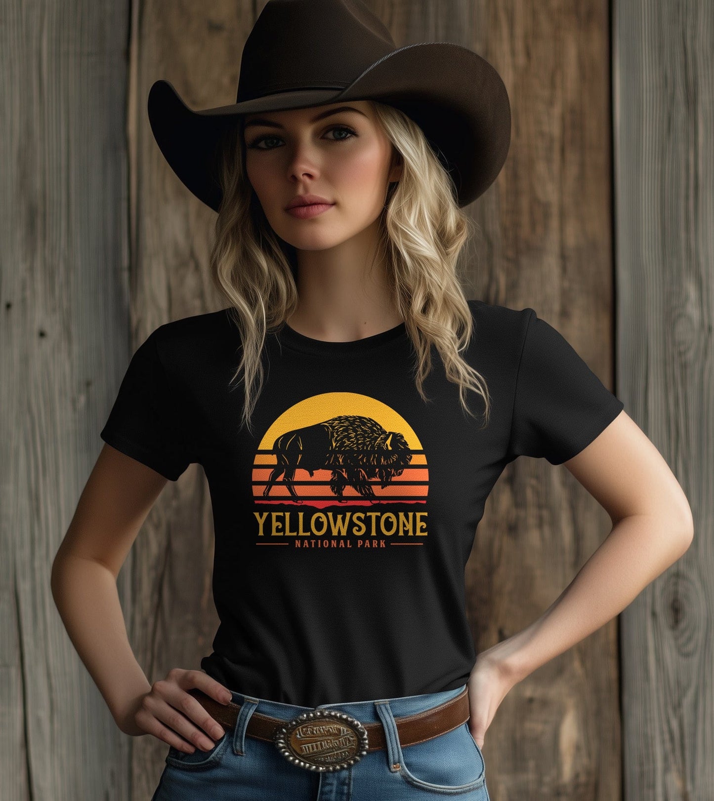 Yellowstone Park Retro T-Shirt