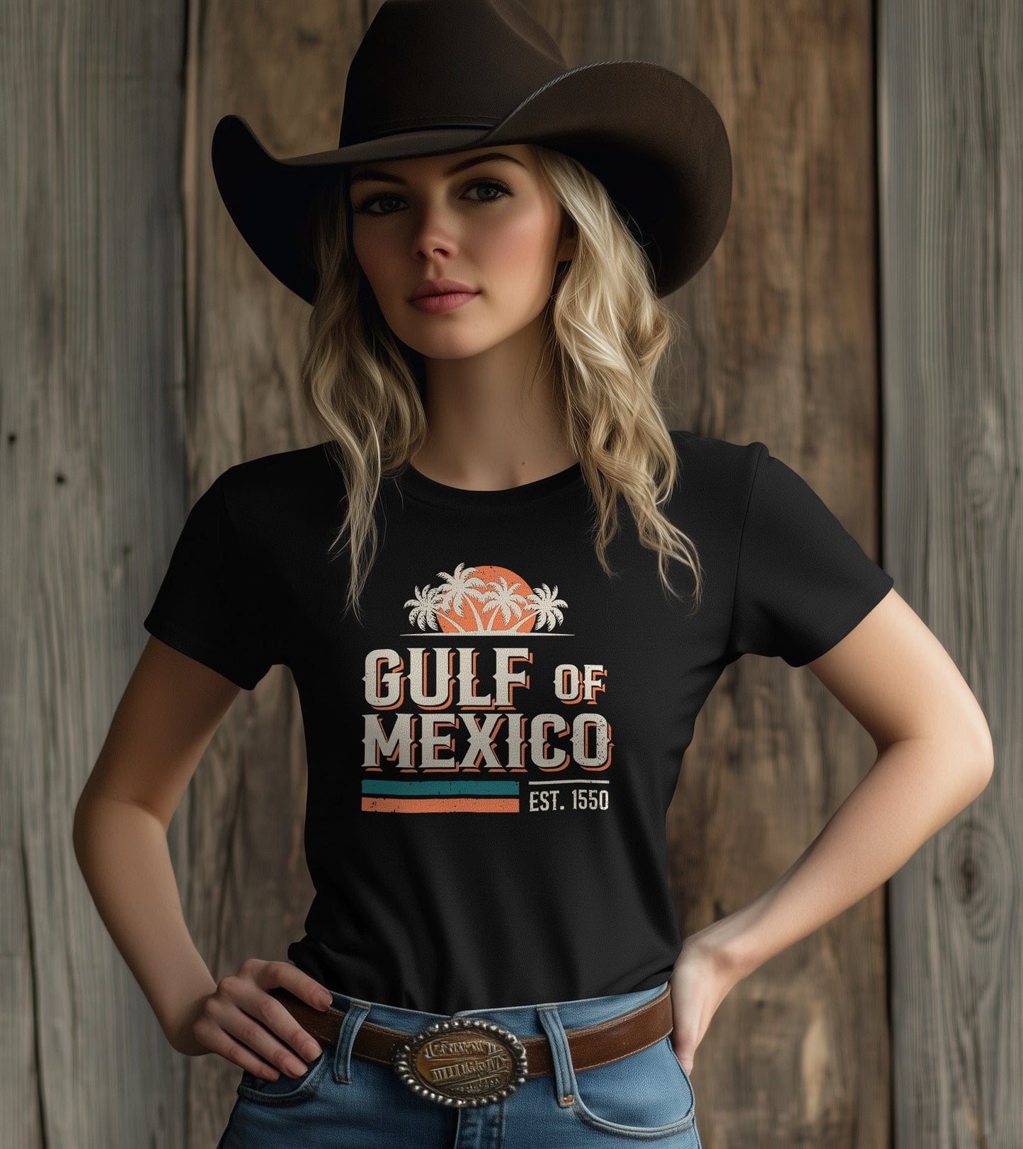 Gulf Mexico est 1550 T-Shirt