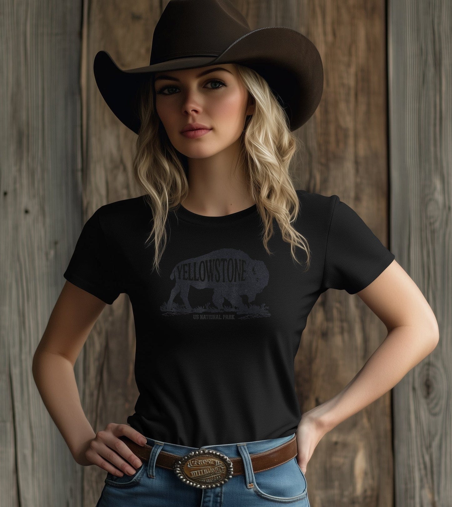 Yellowstone Park Buffalo 16 T-Shirt