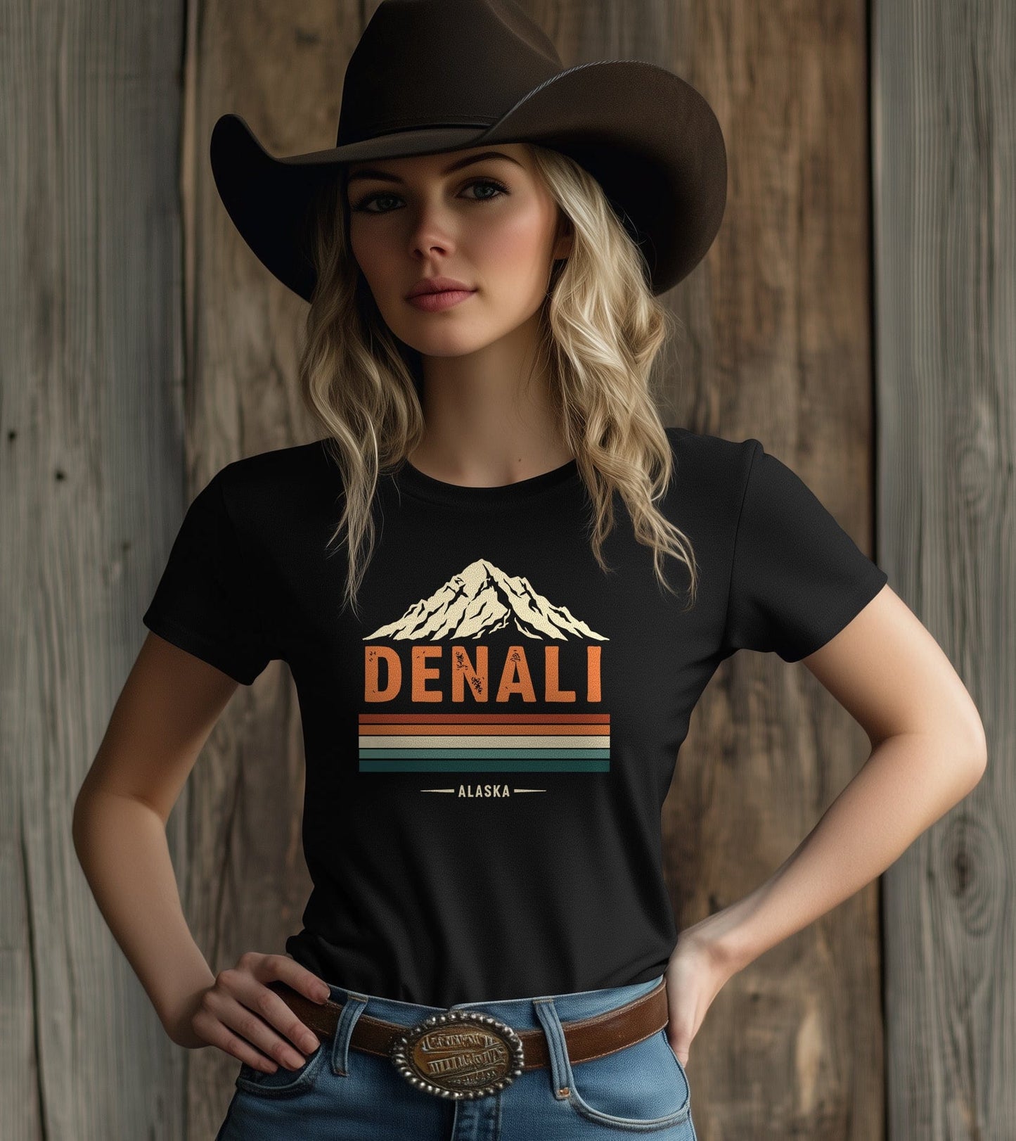 Denali national Park Retro