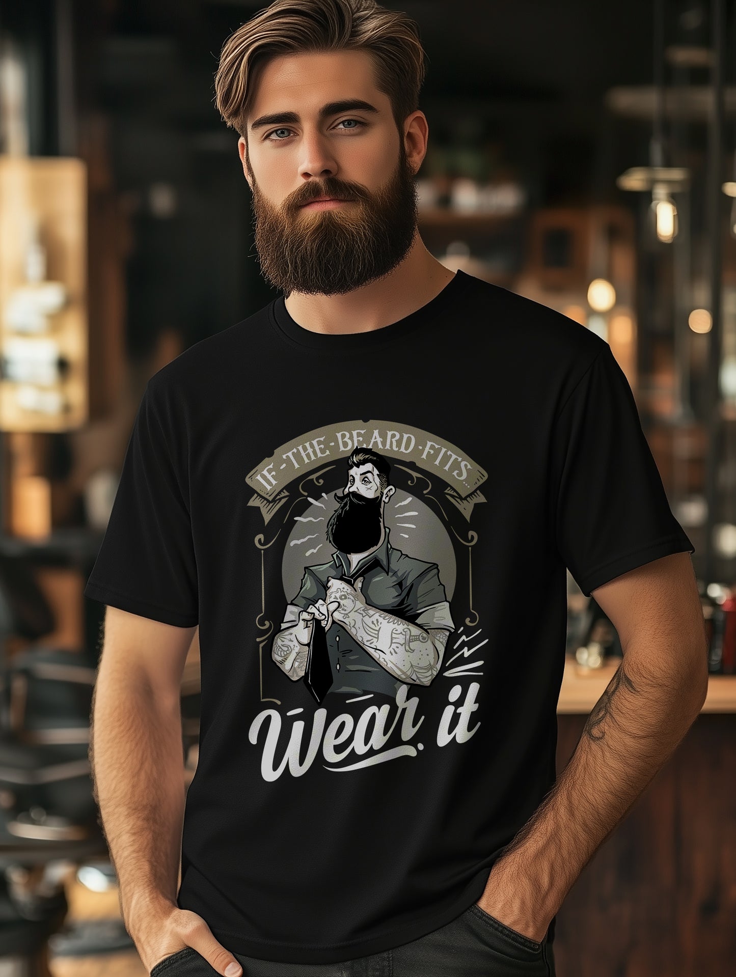 If the Beard Fits T-shirt
