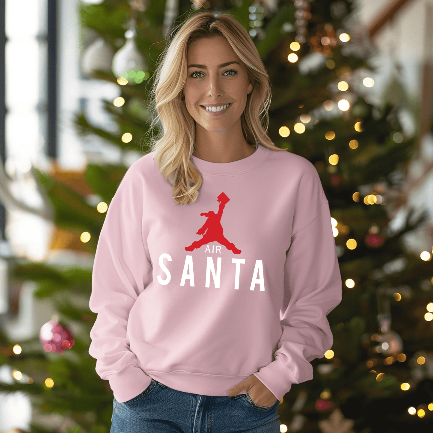 Air Santa Sweatshirt - Ho Ho Hilarious!