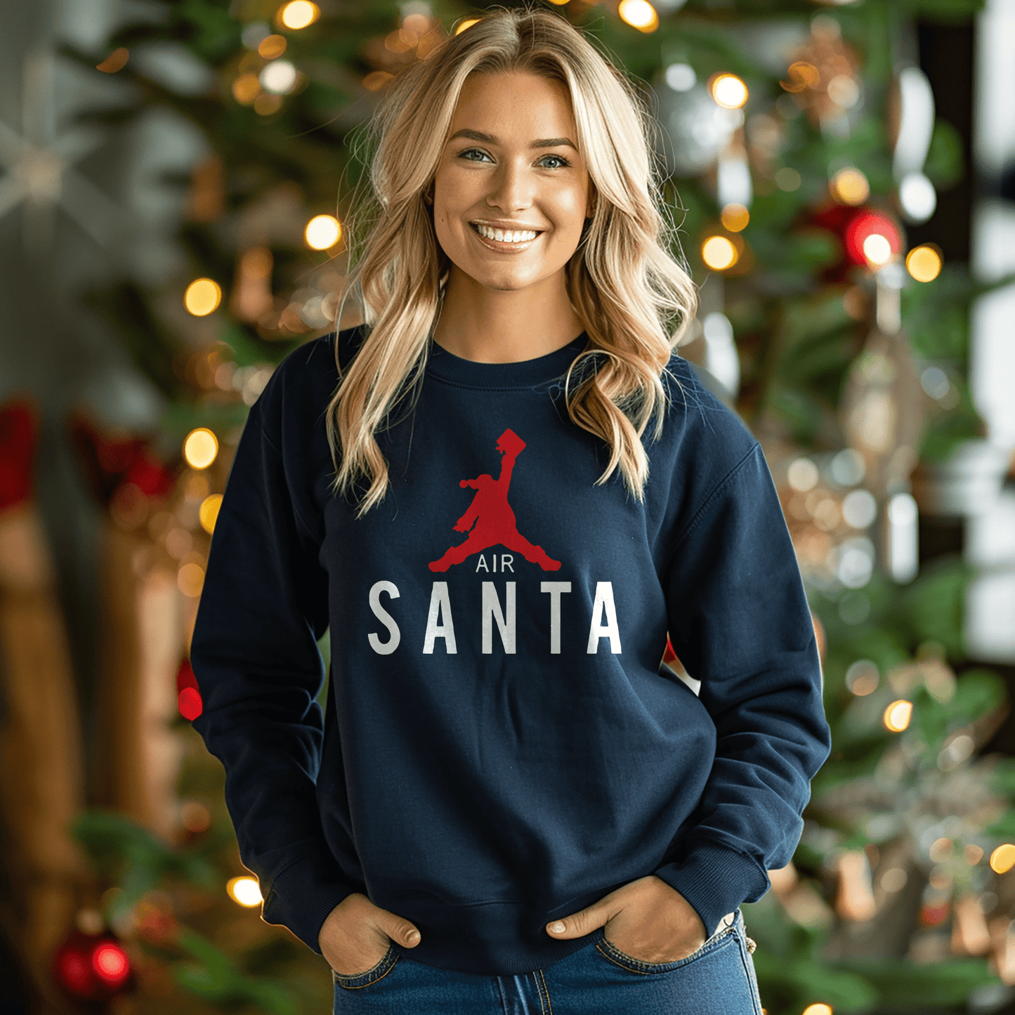 Air Santa Sweatshirt - Ho Ho Hilarious!