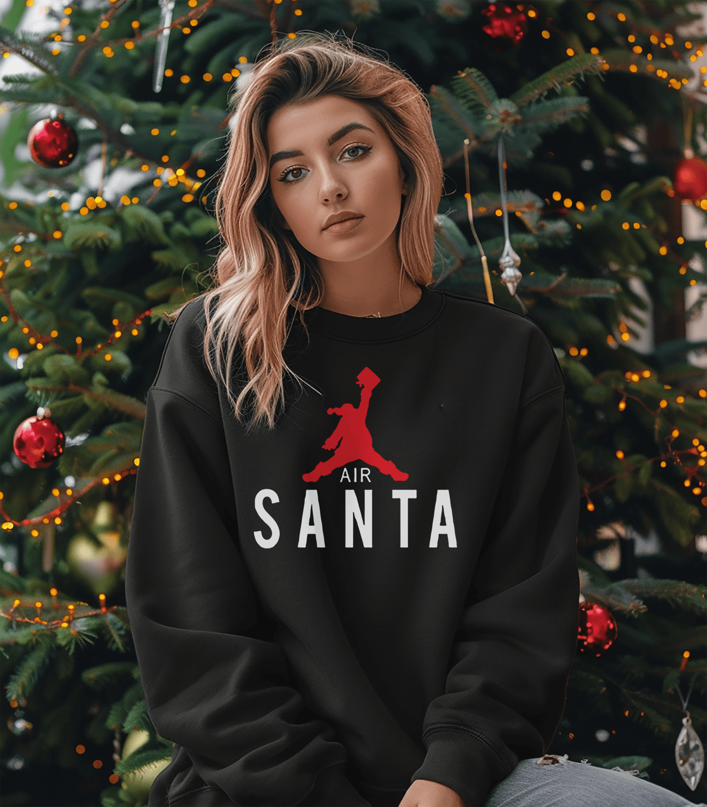 Air Santa Sweatshirt - Ho Ho Hilarious!