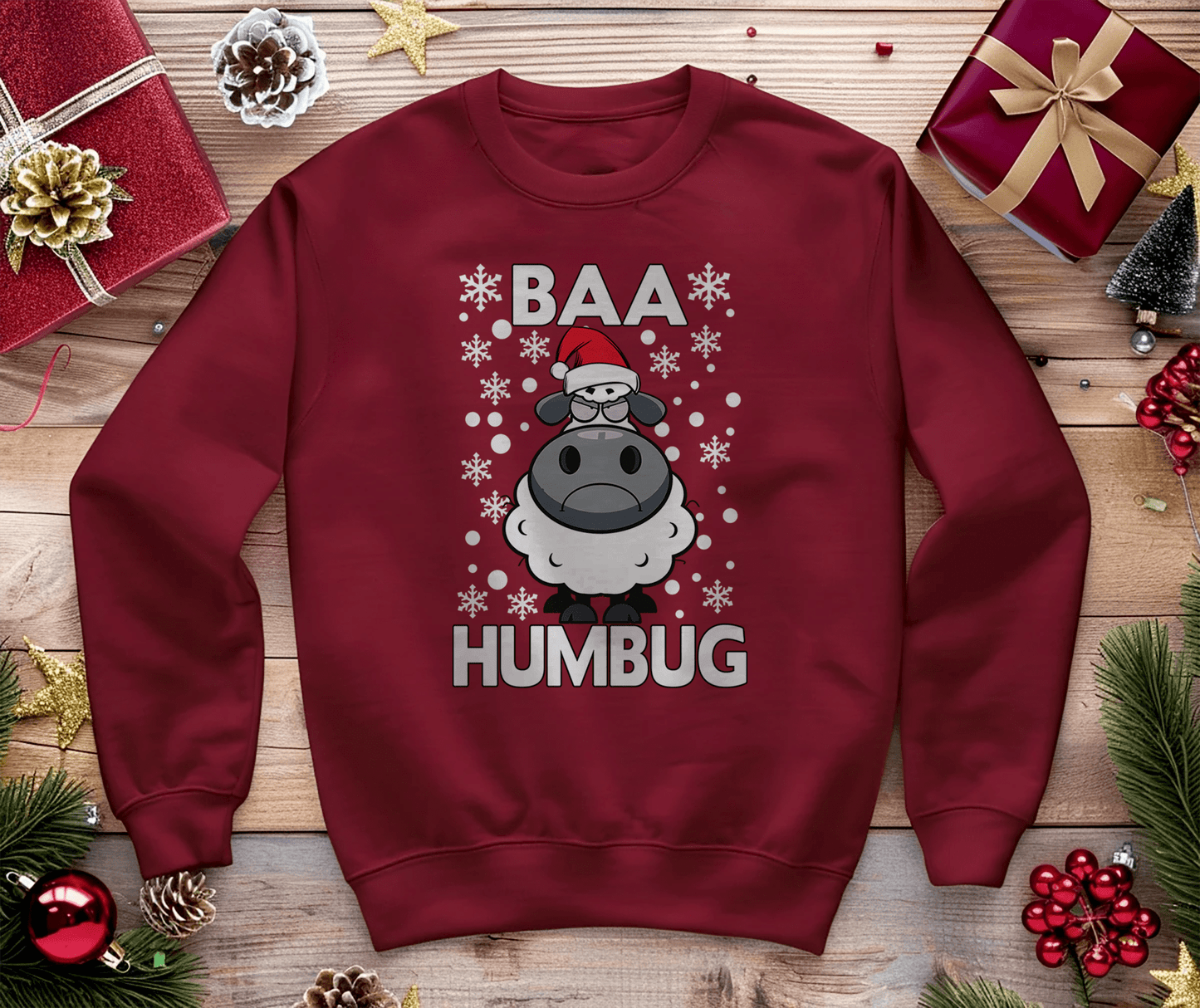 Baa Humbug Xmas Sweatshirt