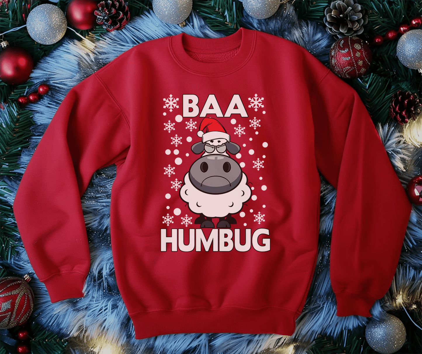 Baa Humbug Xmas Sweatshirt
