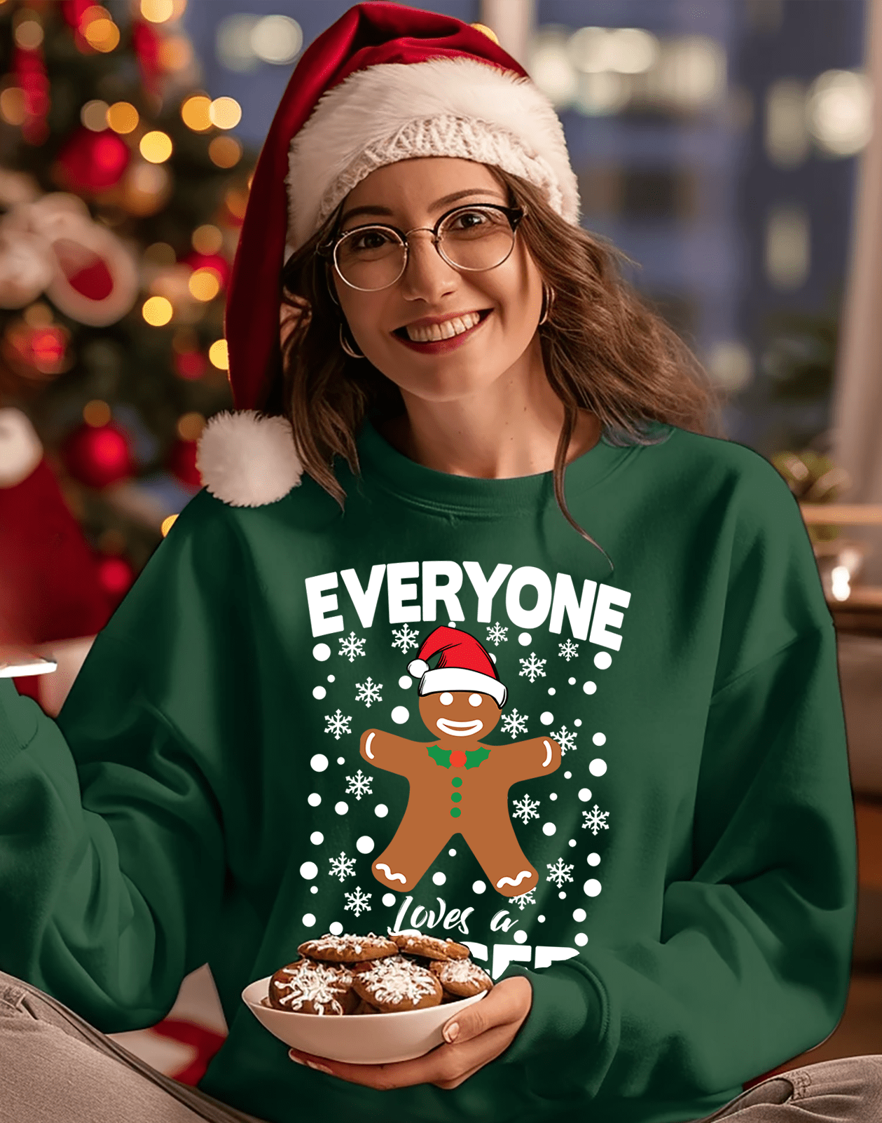 Everyone Loves a Ginger Christmas Sweatshirt