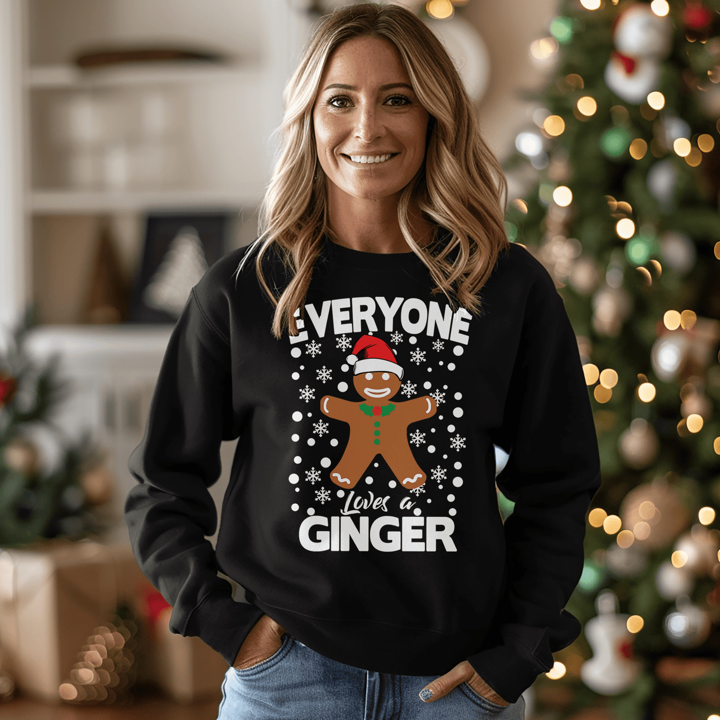 Everyone Loves a Ginger Christmas Sweatshirt