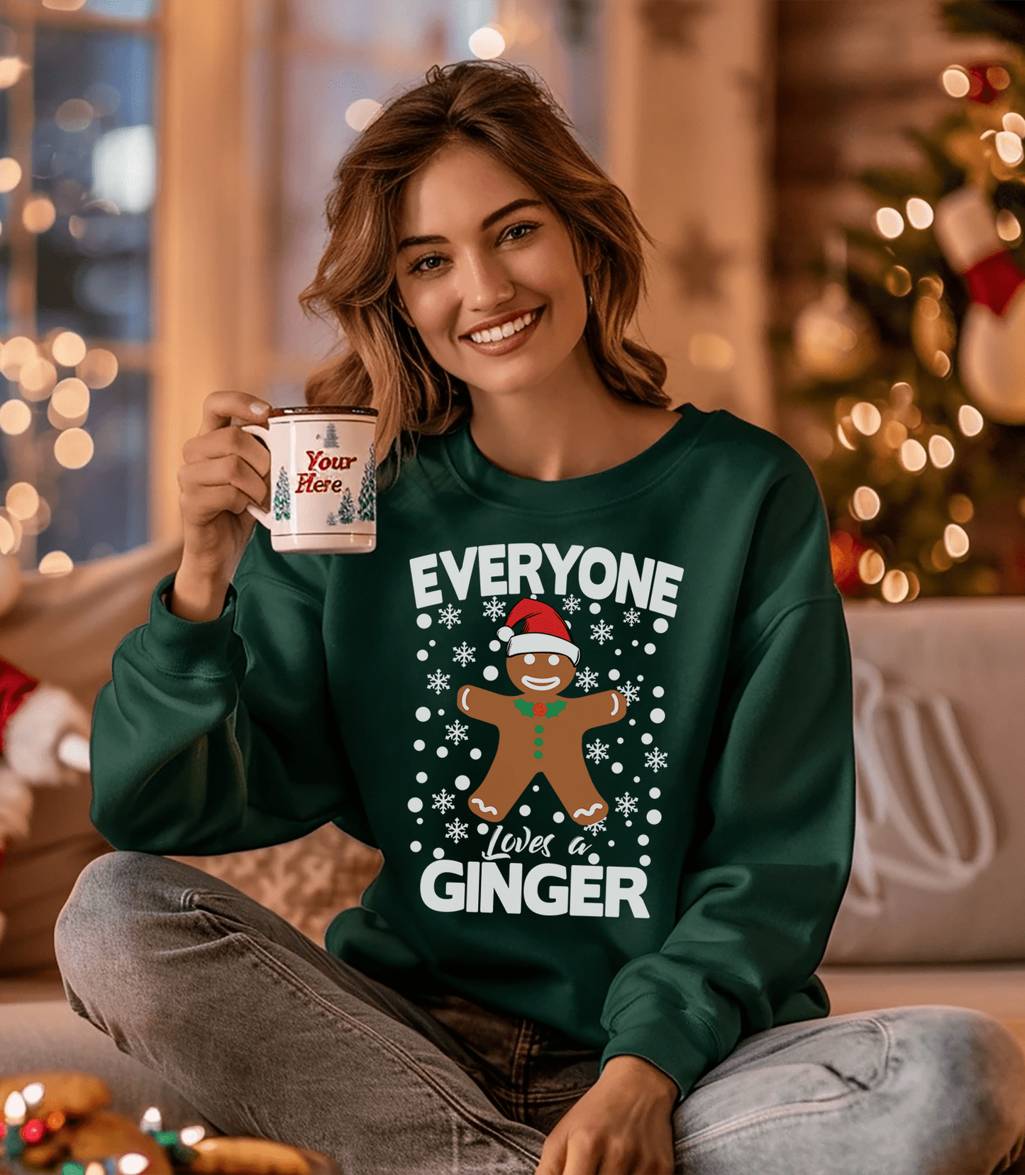 Everyone Loves a Ginger Christmas Sweatshirt
