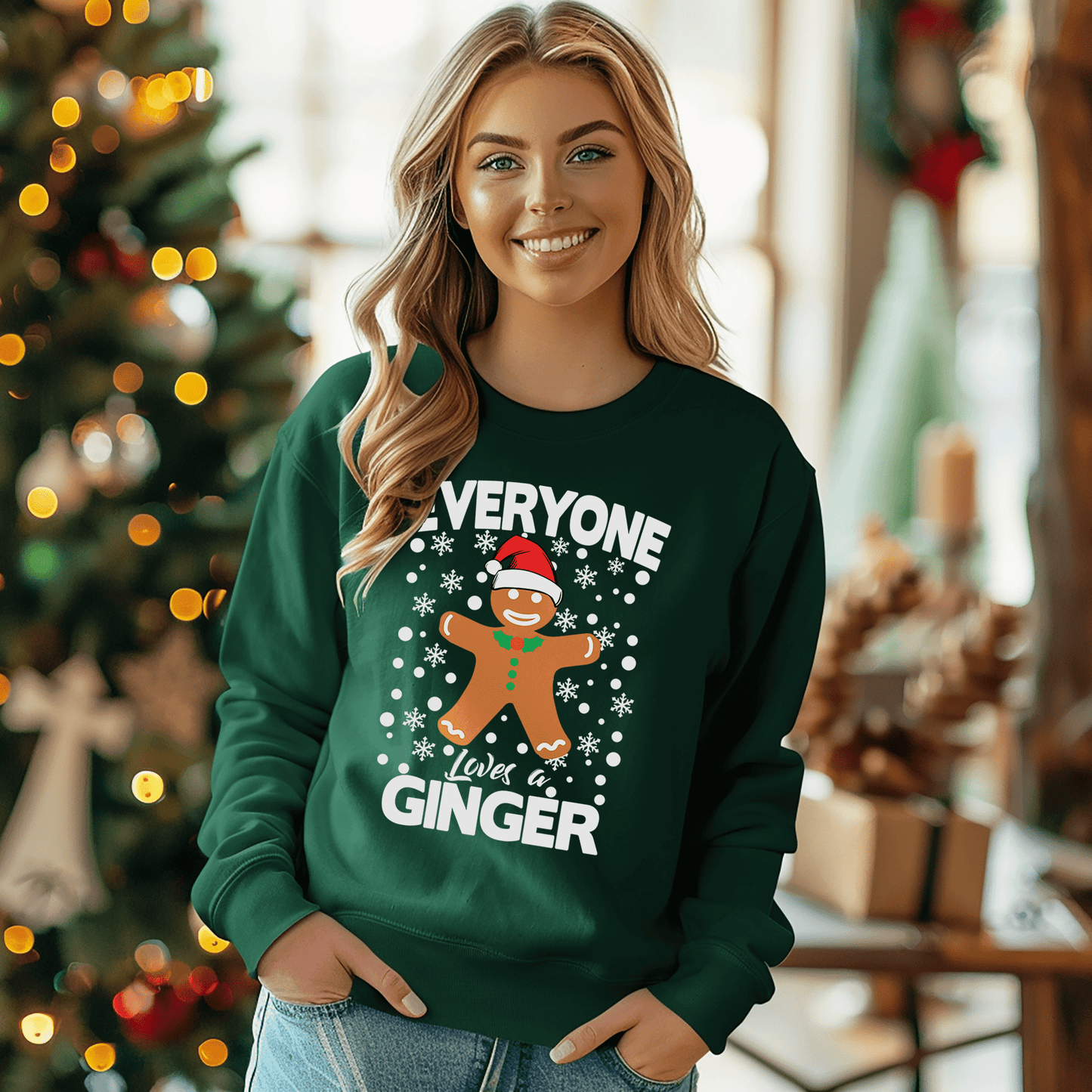 Everyone Loves a Ginger Christmas Sweatshirt